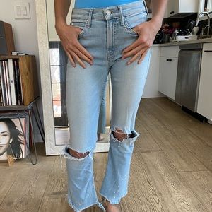 Mother The Dutchie Ankle jeans
